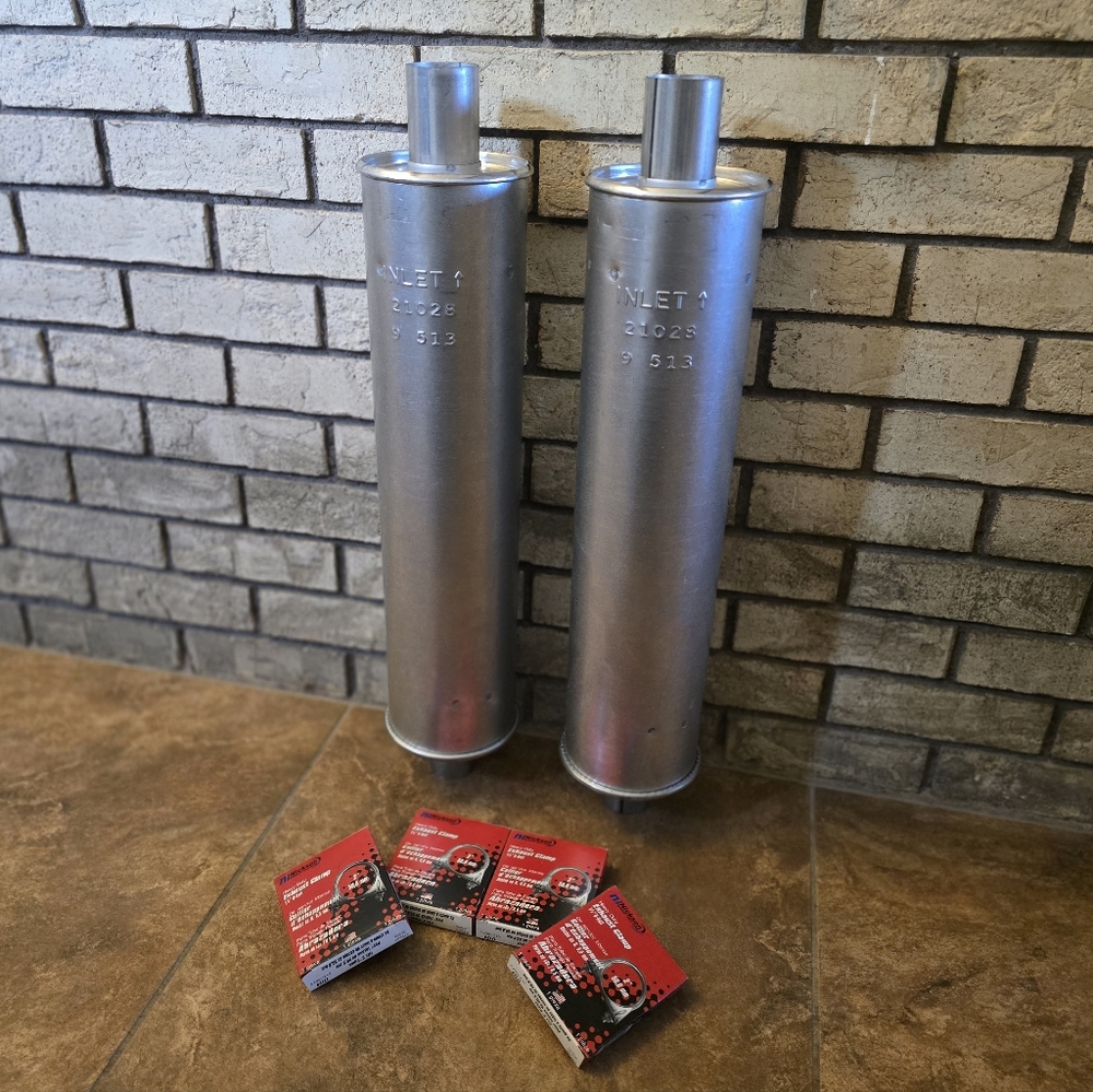 Quiet Flow | WALKER | Exhaust Muffler w/Clamp 6 Bundle